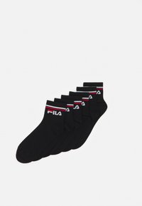 Fila - URBAN QUARTER 6 PACK UNISEX - Sokken - black Miniatuurafbeelding 1