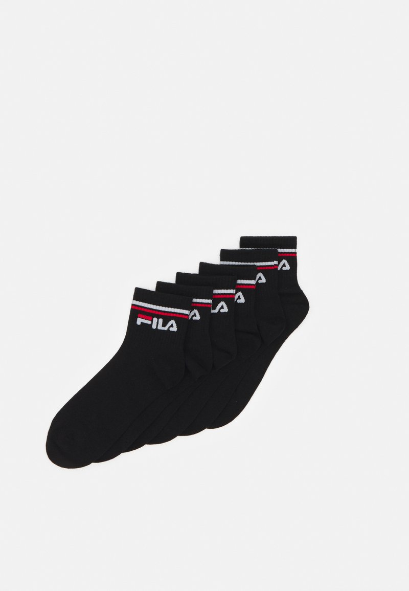 Fila - URBAN QUARTER 6 PACK UNISEX - Zeķes - black, Palielināt