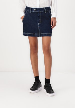 GARALIA - Džinsa auduma svārki - navy