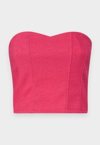 LYKKE BONED BANDEAU - Top - fushcia