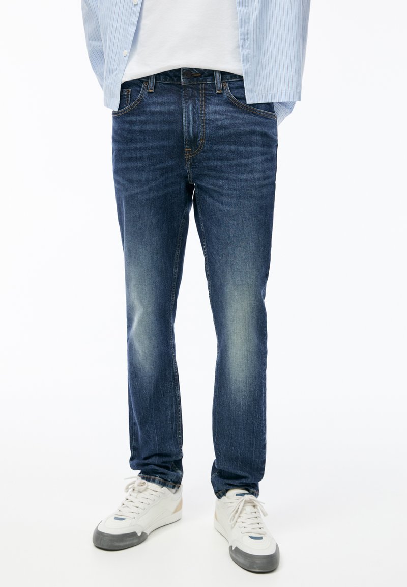 PULL&BEAR - Slim fit jeans - dark blue, Enlarge