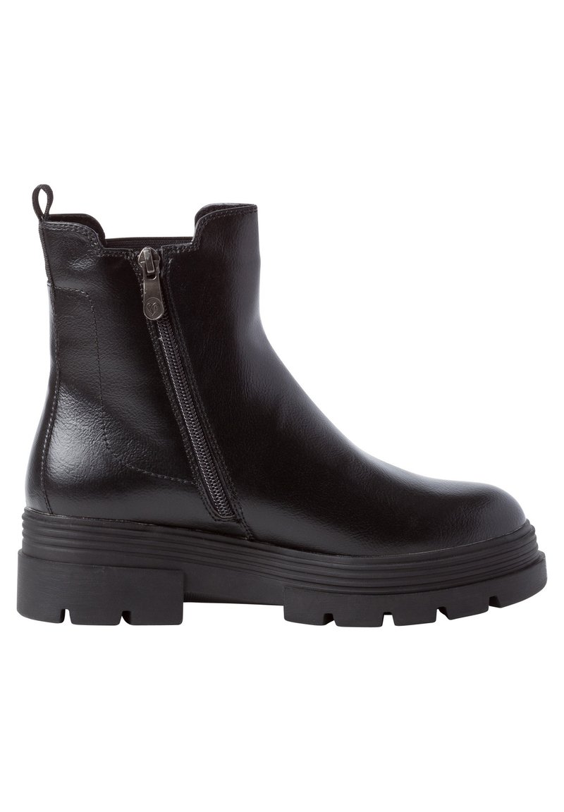 Damen Sneaker | Marco Tozzi Plateaustiefelette black antic/schwarz - IF46803 Damen Sneaker | Marco Tozzi Plateaustiefelette black antic/schwarz - IF46803