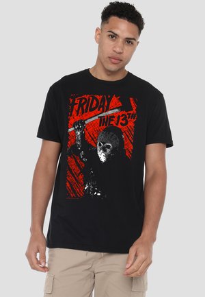 Cotton Soul, FRIDAY THE 13TH/JASON LIVES - Print T-shirt - black
