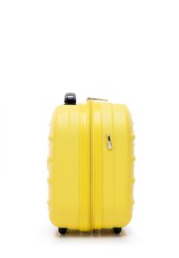 WITTCHEN LUGGAGE SET WITH WASH BAG FROM ABS - Kofferset - yellow