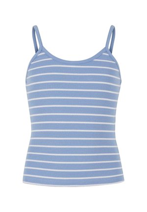 Urban Classics, STRIPED - Topp - powderblue white