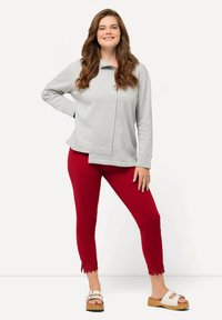 Ulla Popken 7/8 - Legging (type pantalon) - red