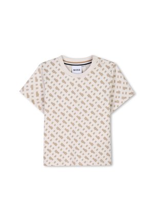 SHORT-SLEEVED - T-shirt print - vanille