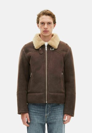 Leren jas - brown
