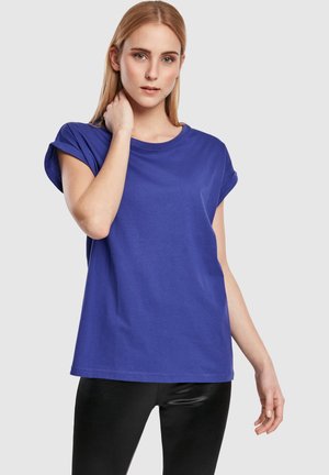 EXTENDED SHOULDER - T-shirts - bluepurple