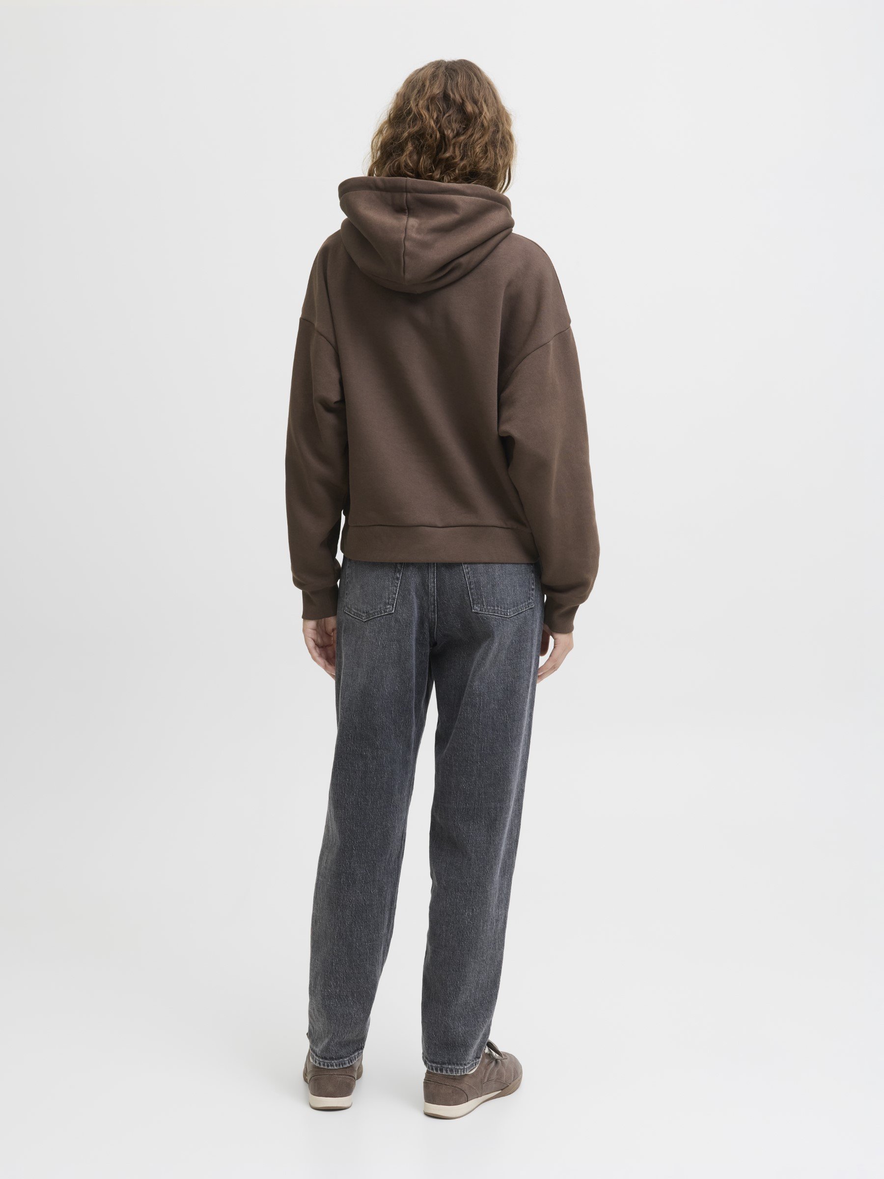 JJXX JXSTUDIO - Hoodie - bracken/bright white/brown - Zalando.co.uk
