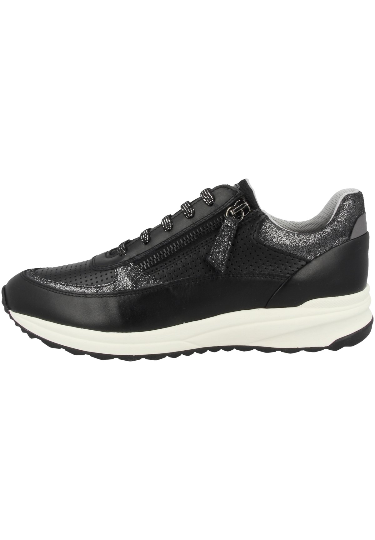 Geox AIRELL - Sneakers laag - black/Zwart - Zalando.nl