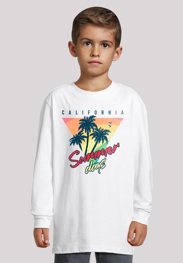 CALIFORNIA SUMMER DAYS PALM - Langarmshirt - weiß