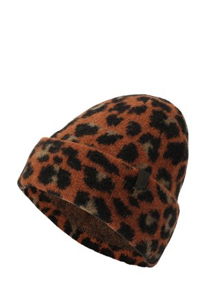 AllSaints BRUSHED LEOPARD - Bonnet - natural