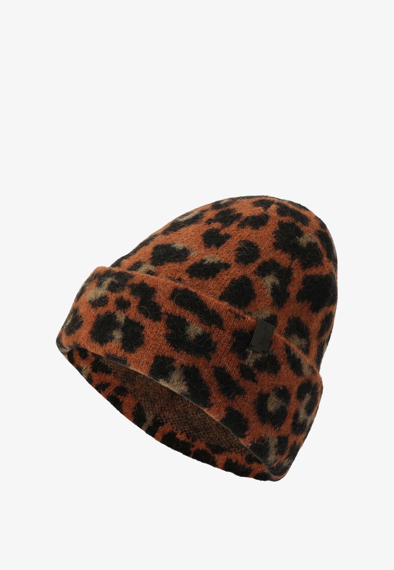 AllSaints BRUSHED LEOPARD - Bonnet - natural