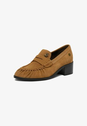 Beverly Hills Polo Club, BEVERLY HILLS POLO CLUB MOCCASINS WOMEN'S BROWN 5907964027133 - Chaussons - brown