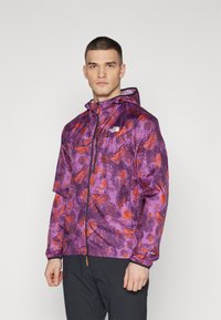 The North Face - HIGHER RUN WIND JACKET - Vējjaka - vivid flame Miniatūras attēls 1