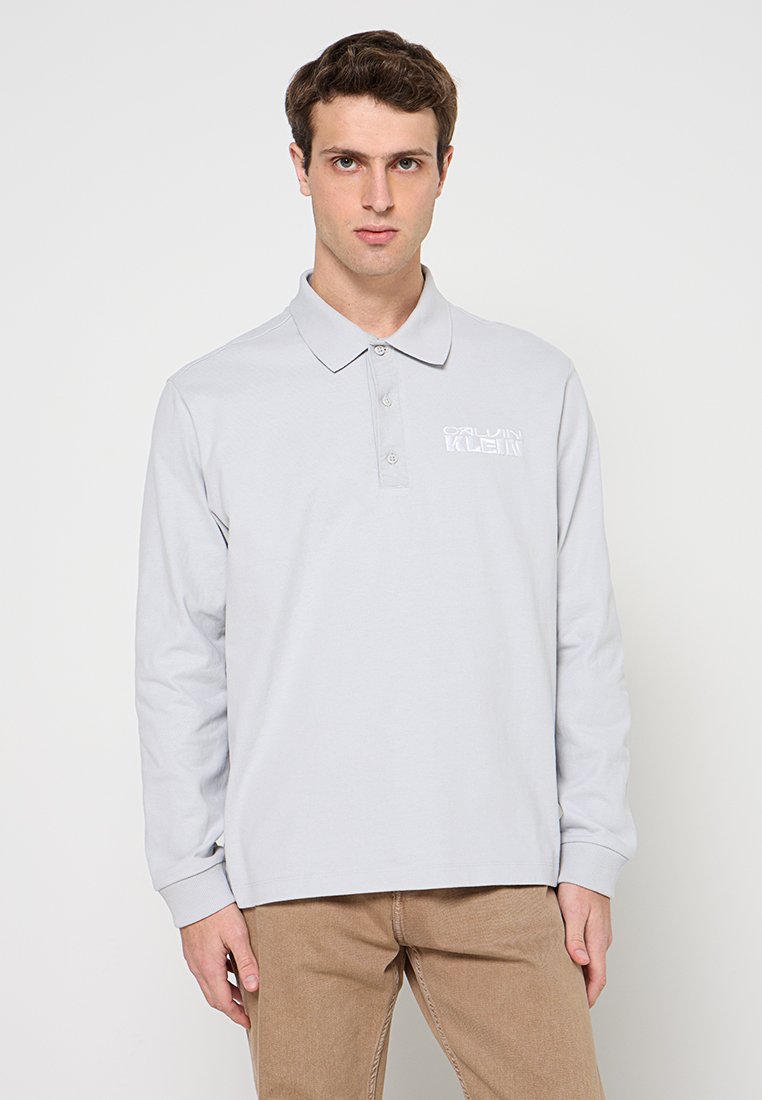 Calvin Klein Jeans Poloshirt grijs