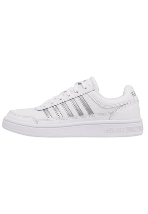 K-SWISS, COURT CHASSEUR - Baskets basses - white/silver