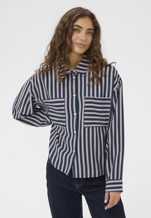 ANTOMINE - Hemdbluse - dress blues white pink stripe