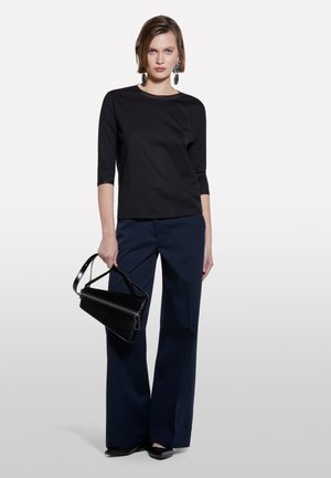 Sisley, Long sleeved top - black