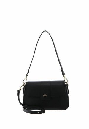 Lacoste, LACOSTE CASUAL S FLAP CROSSOVER BAG - Sac à main - noir