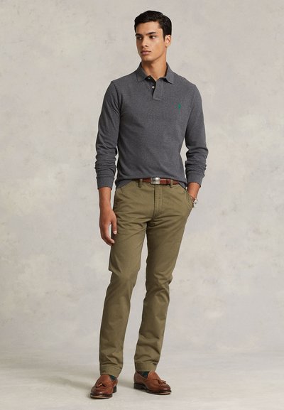 Polo Ralph Lauren BEDFORD STRETCH SLIM FIT CHINO PANT - Chino-püksid - canopy olive