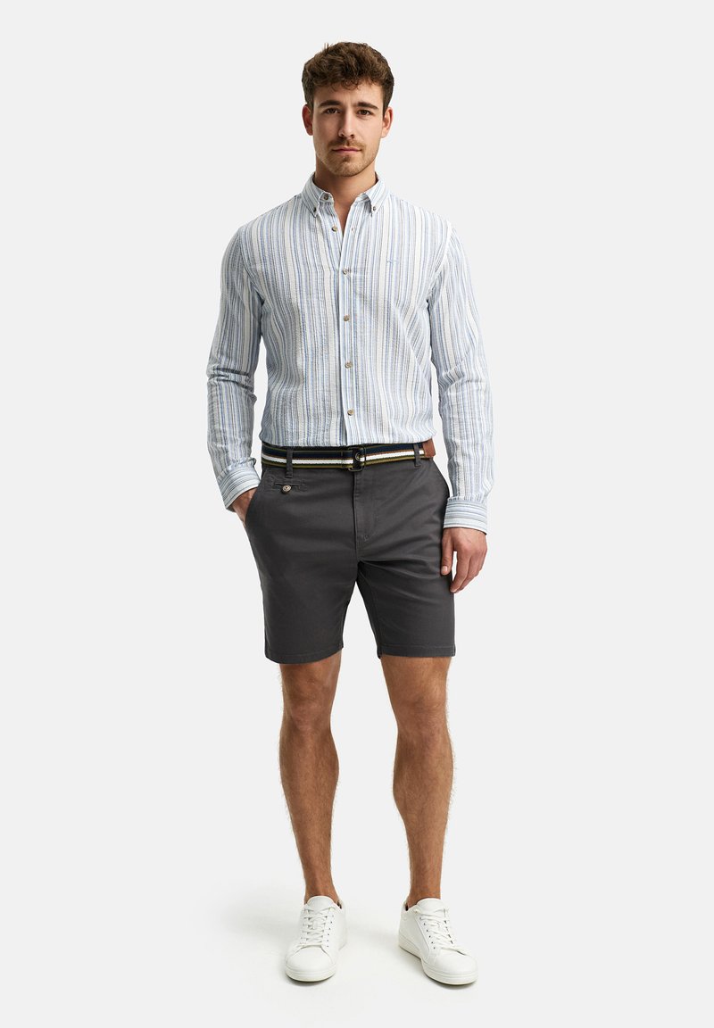 INDICODE Men's Bryant Chino Shorts | Chino Shorts with 4 Pockets, Black