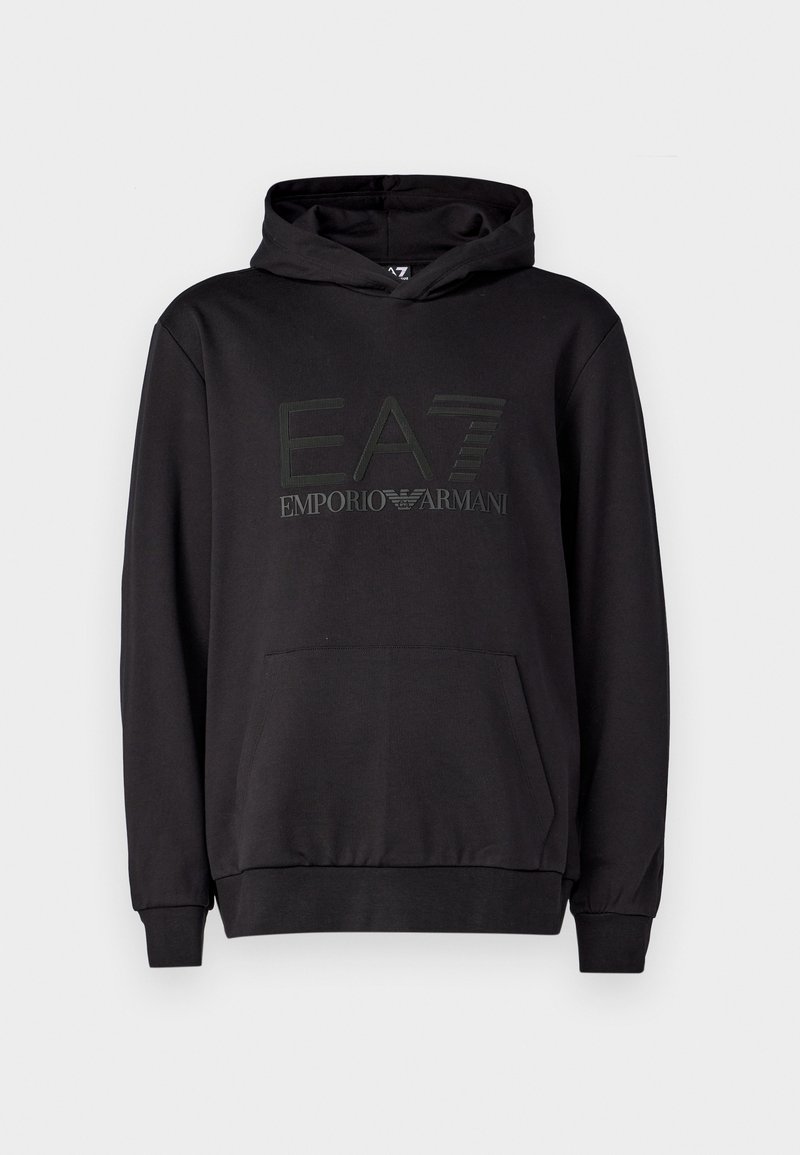 EA7 Emporio Armani Hoodie zwart EA7 Emporio Armani Hoodie zwart