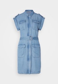 Jeanskleid - light blue denim
