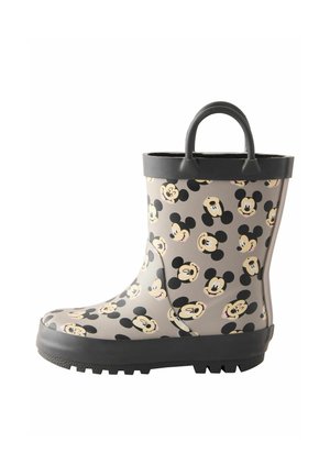 REGULAR FIT MICKEY MOUSE HANDLE PULL-ON - Wellies - grey