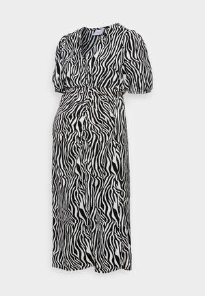 MAMALICIOUS MLZEBRA 2/4 DRESS - Φόρεμα ημέρας - black