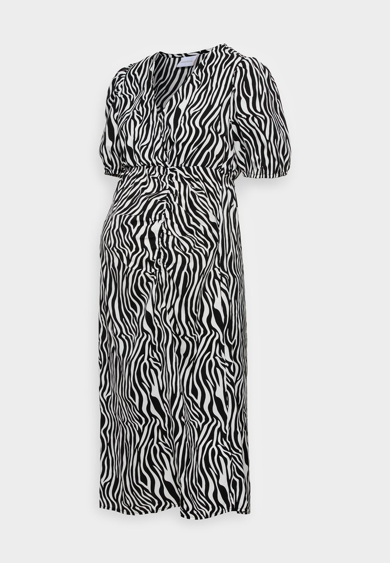 MAMALICIOUS MLZEBRA 2/4 DRESS - Φόρεμα ημέρας - black