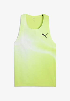 Puma, M LIGHTSPEED ULTRAWEAVE GRAPHIC SINGLET - Top - sunny lime