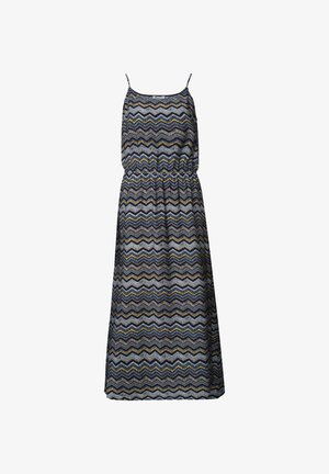 Street One, MIDI-KLEID MIT ZICK-ZACK-MUSTER - Jurk - frozen wave