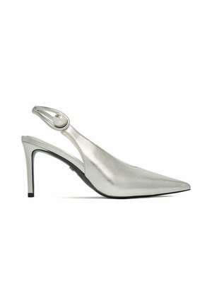 Gino Rossi, GINO ROSSI WOMEN'S SILVER HEELS - Tacones - silver-coloured