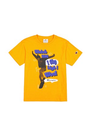 Print T-shirt - orange