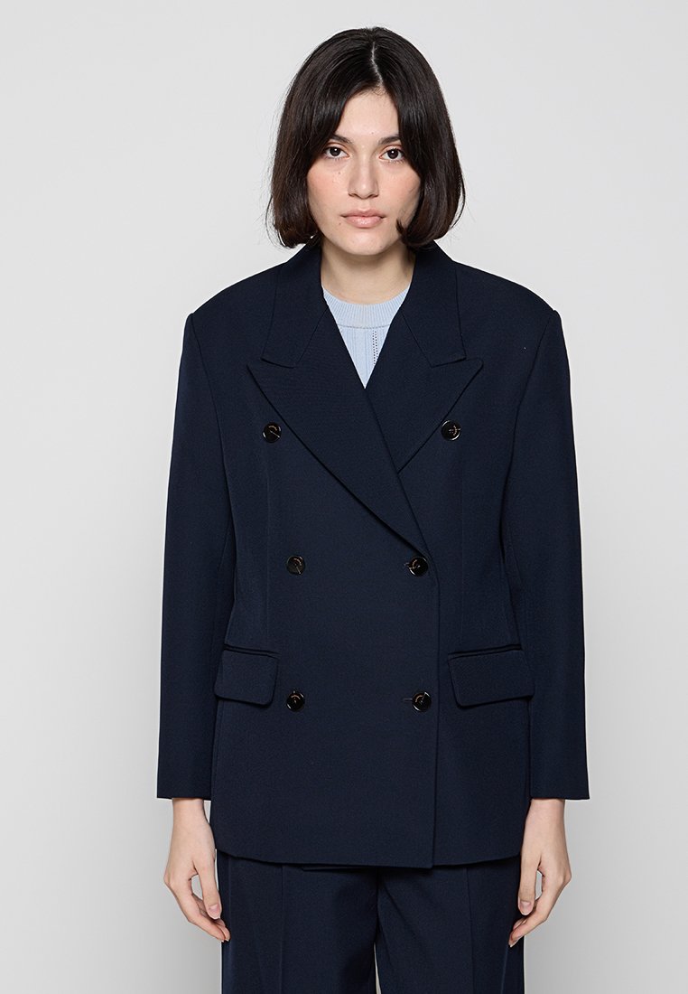 sandro Blazer blauw sandro Blazer blauw