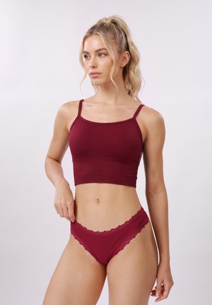 Even&Odd by Zalando, 5 PACK - String - black/bordeaux/brown/tan