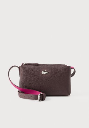 Lacoste, CROSSOVER BAG - Sac bandoulière - dark brown
