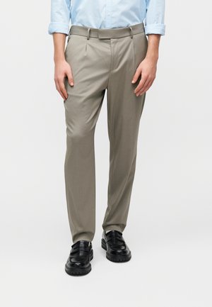 PERIN - Broek - open grey