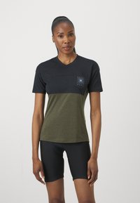 Giro RIDE - Camiseta deportiva - black/trail green