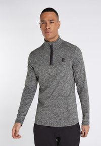 Protest Langarmshirt - dark grey melee