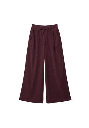 DRAWSTRING JOGGER - Nohavice - mottled dark purple