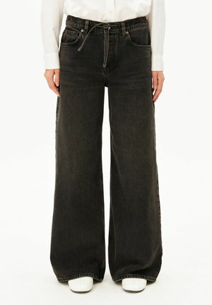 ARMEDANGELS, ASTRAEAAS MID WAIST WIDE JEAN - Wide leg - nutmeg