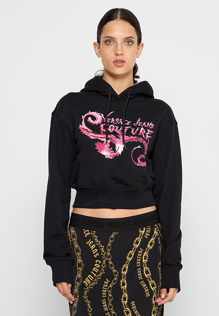 Versace Jeans Couture Hoodie zwart