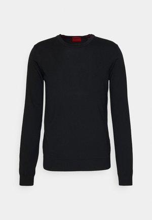 HUGO SAN CEDRIC - Strickpullover - black