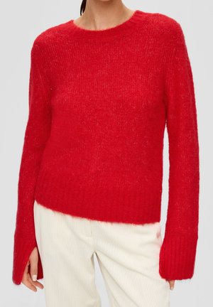 Striktrøje - red