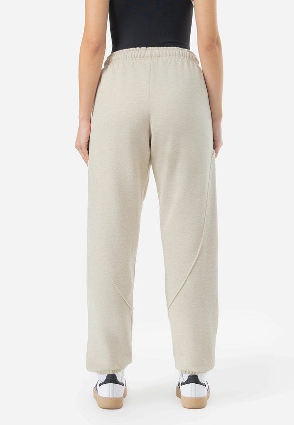 LESSI HIGH WAISTED - Tracksuit bottoms - washed light beige2