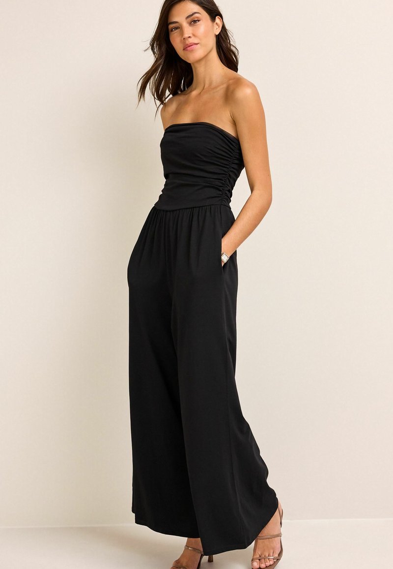 Next BANDEAU JERSEY JUMPSUIT Combinaison black/noir ZALANDO.BE