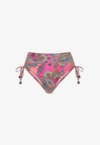 Niewybrane, figi z wysokim stanem ściągane na biodrach paisley